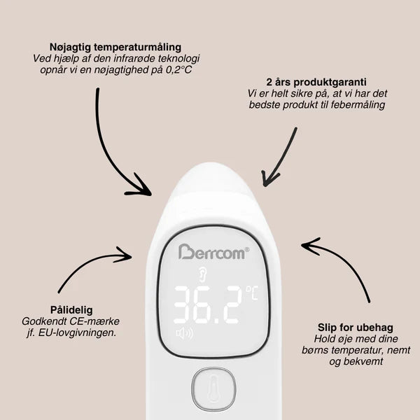 Berrcom Øretermometer